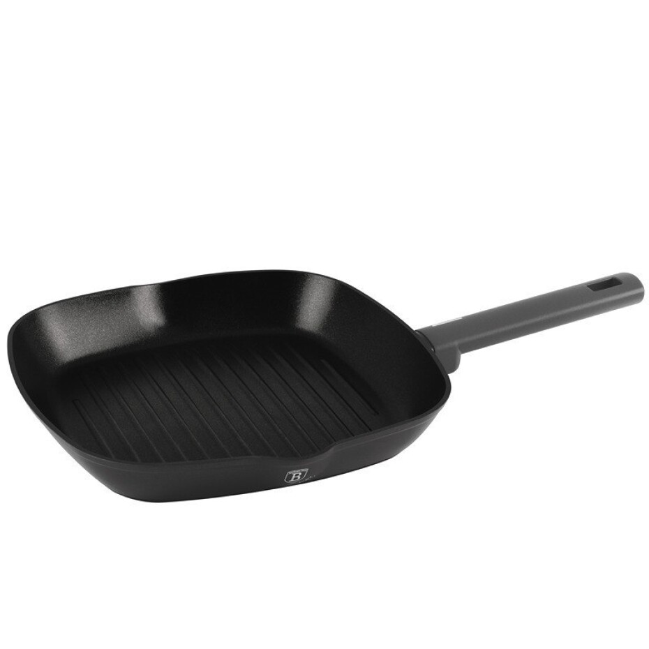 BERLINGERHAUS Pánev grilovací s titanovým povrchem 28 cm Antracit Collection BH-8126 - main (0)