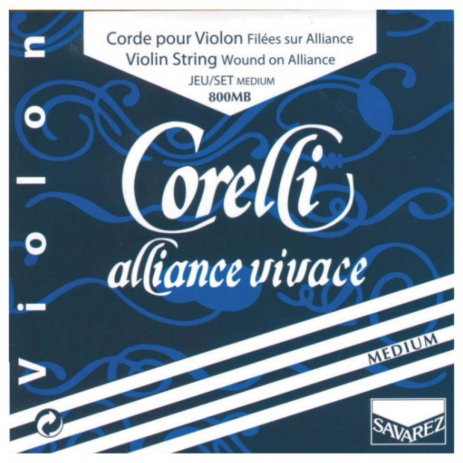 Savarez 800MB Corelli Alliance Vivace Violin Set - Medium - main (0)
