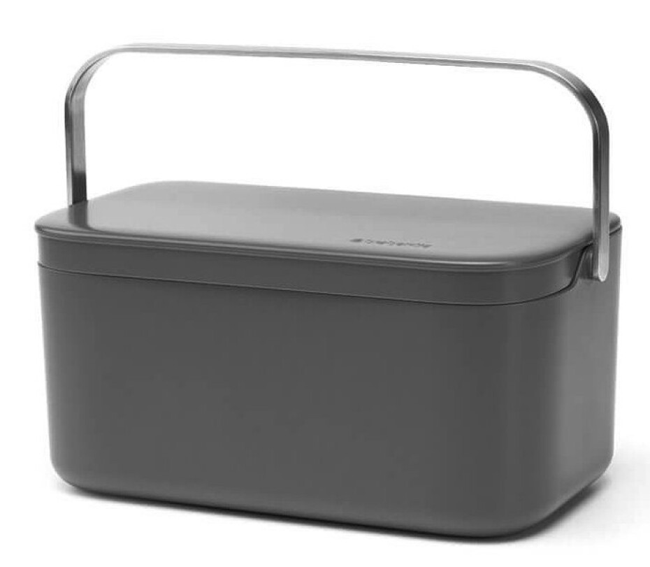Koš na bio odpad, šedá, Brabantia - main (7)