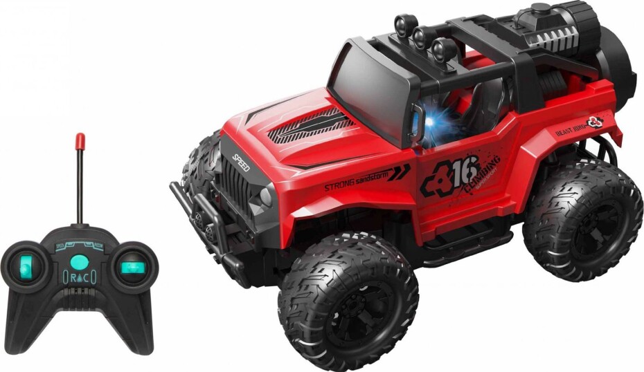 Auto terénní kouřící RC na dálkové ovládání 24 cm - main (0)