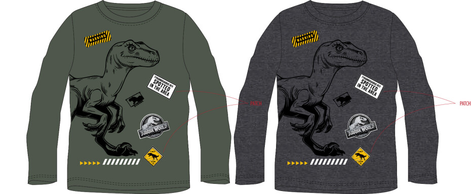 Jurský svět - licence Chlapecké tričko - Jurský svět 5202087, khaki Barva: Khaki, Velikost: 116 - main (0)