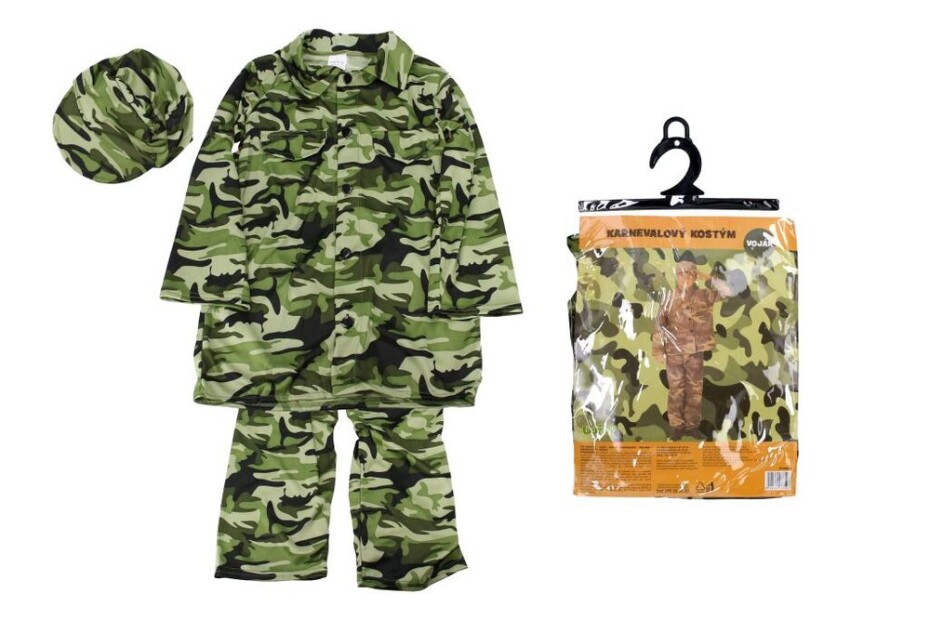 Set karneval - voják M 110-120 cm, Wiky, W036026 - main (0)
