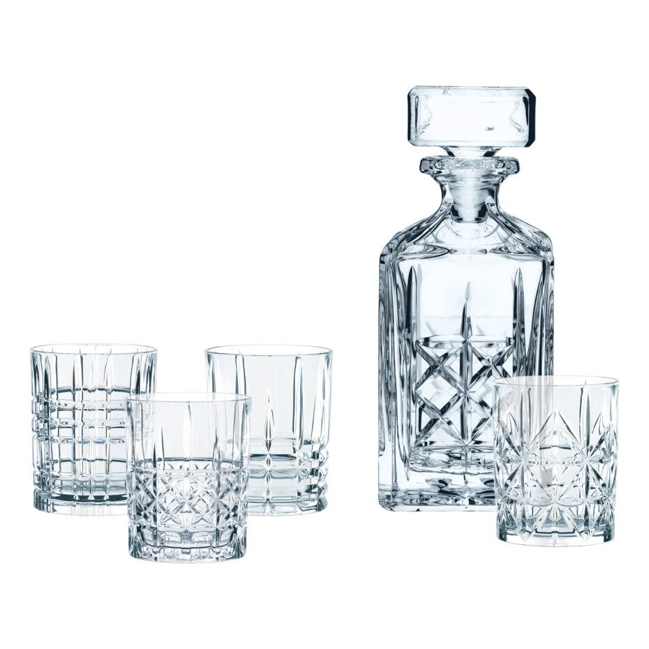 Sada sklenic a karafy na whisky HIGHLAND, sada 5 ks, Nachtmann - main (0)