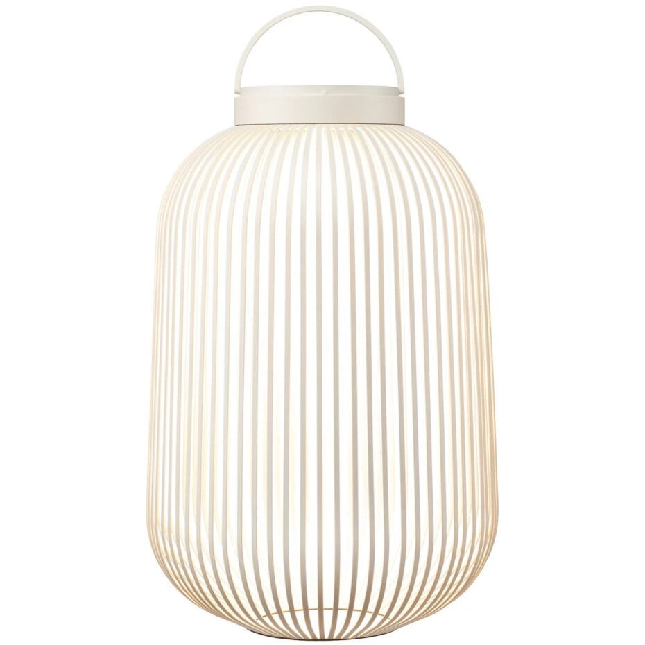 Přenosná stolní lampa LITO M 49 cm, LED, hedvábně šedá, ocel, Blomus - main (3)