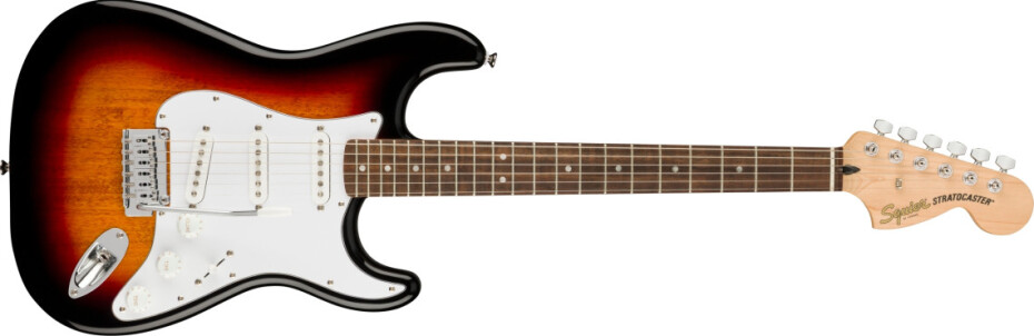 Fender Squier Affinity Series Stratocaster - 3-Color Sunburst - main (0)