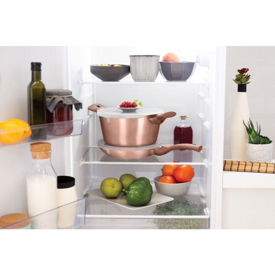 BERLINGERHAUS Sada nádobí s mramorovým povrchem 13 ks Rosegold Metallic Line BH-7058 - main (2)