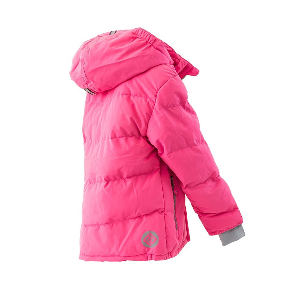 bunda zimní Puffa Neon dívčí, Pidilidi, PD1110-03, růžová - 152 | 12let - main (10)