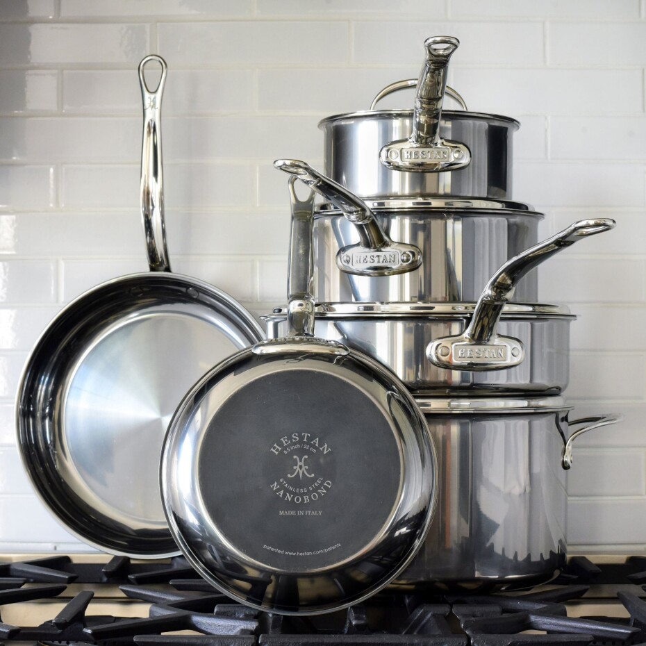 Rendlík NANOBOND TITANIUM 18 cm, 1,9 l, nerezová ocel, Hestan - main (5)