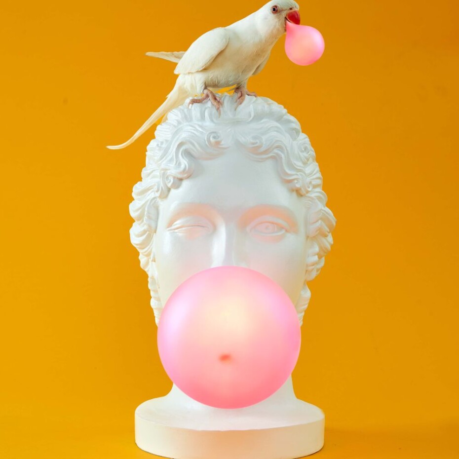 Stolní lampa WONDER GRACE 36 cm, bílá, Seletti - main (1)