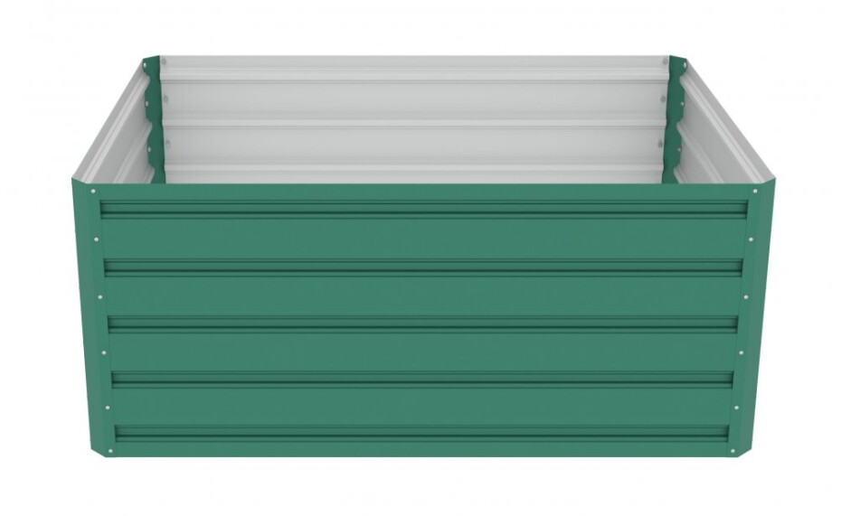 G21 Vyvýšený záhon G21 Daisy 120 x 90 x 52 cm, plechový, zelený G21-63900253 - main (3)
