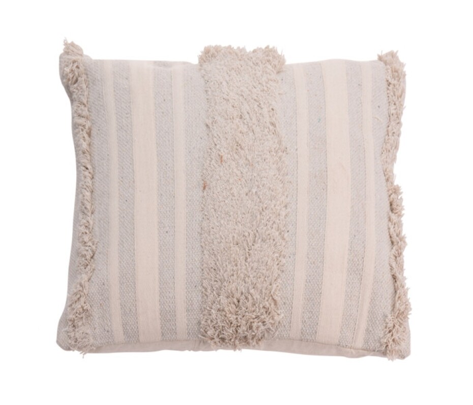 HOMESTYLING Polštář dekorační se střapci bavlna 45 x 45 cm DESIGN 2 KO-A35850010des2 - main (0)