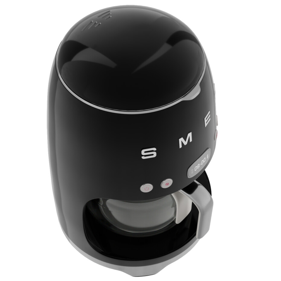 Kávovar na překapávanou kávu DCF02BLEU, černá, SMEG - main (7)