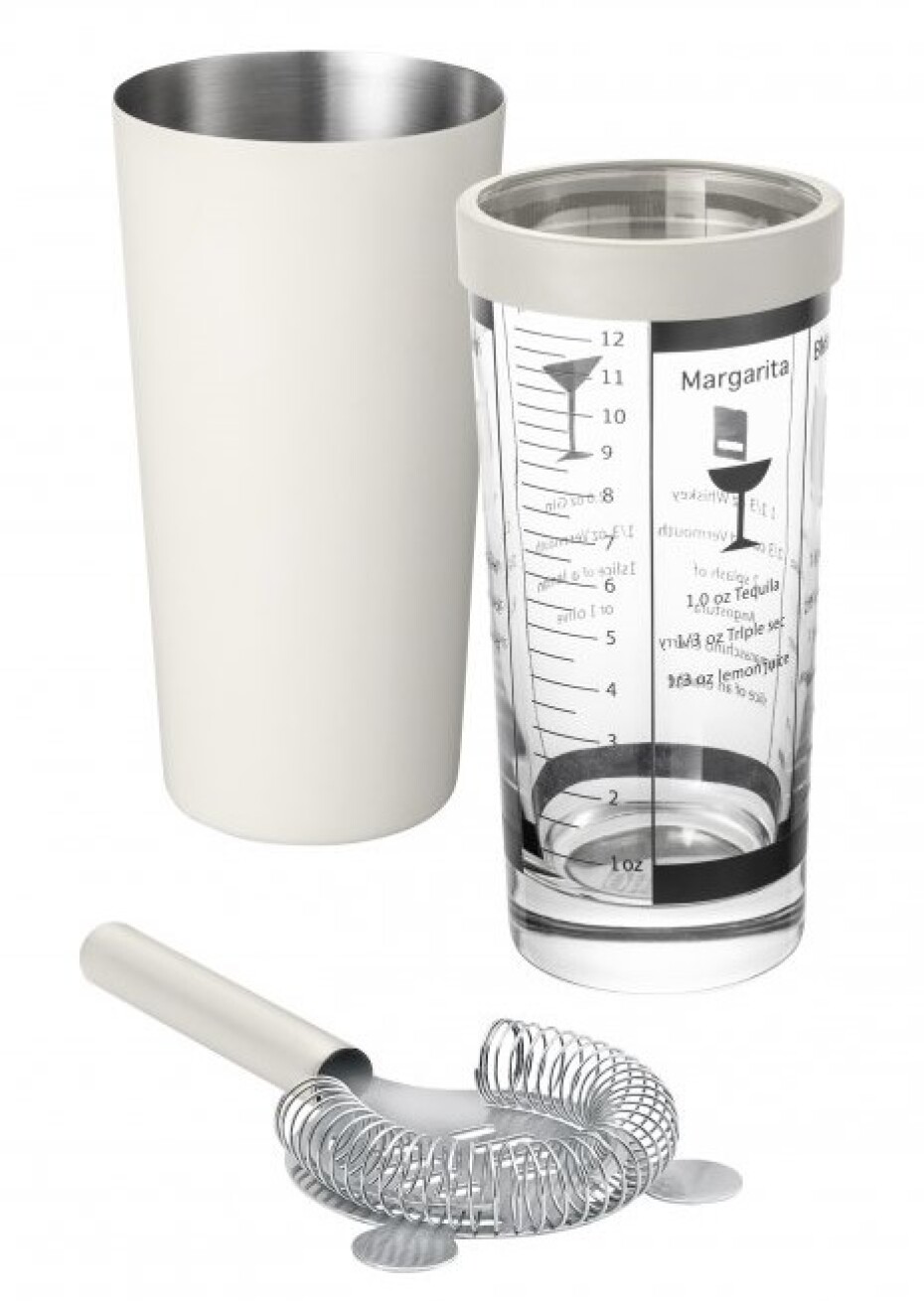 Šejkr na koktejly Boston LOUNGE 500 ml, krémová, Blomus - main (0)