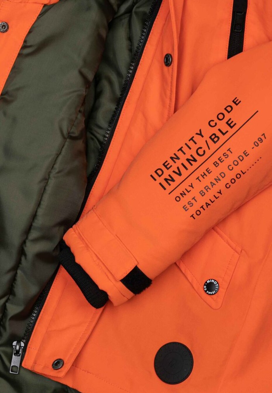 Kabát chlapecký Parka, Minoti, Blazer 2, oranžová - 98/104 | 3/4let - main (3)