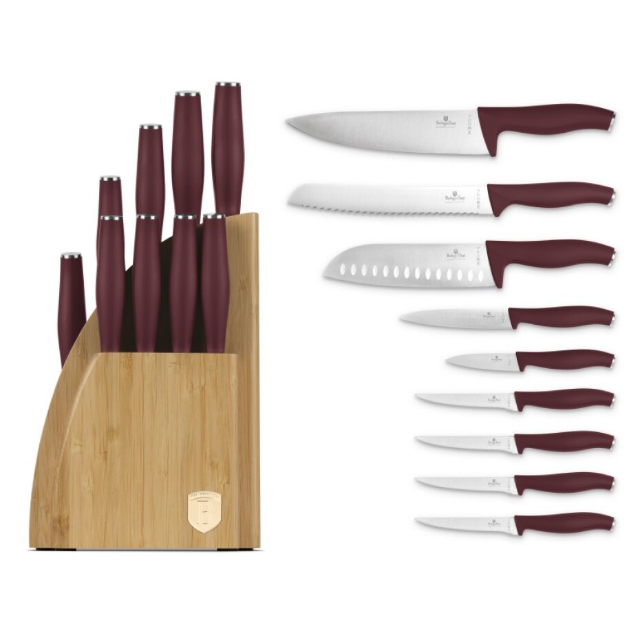 BERLINGERHAUS Sada nožů se stojanem BAMBOO 10 ks Leonardo Collection BH-2980 - main (5)