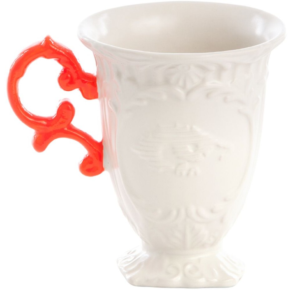Hrnek I-WARES 11,5 cm, oranžová, Seletti - main (1)