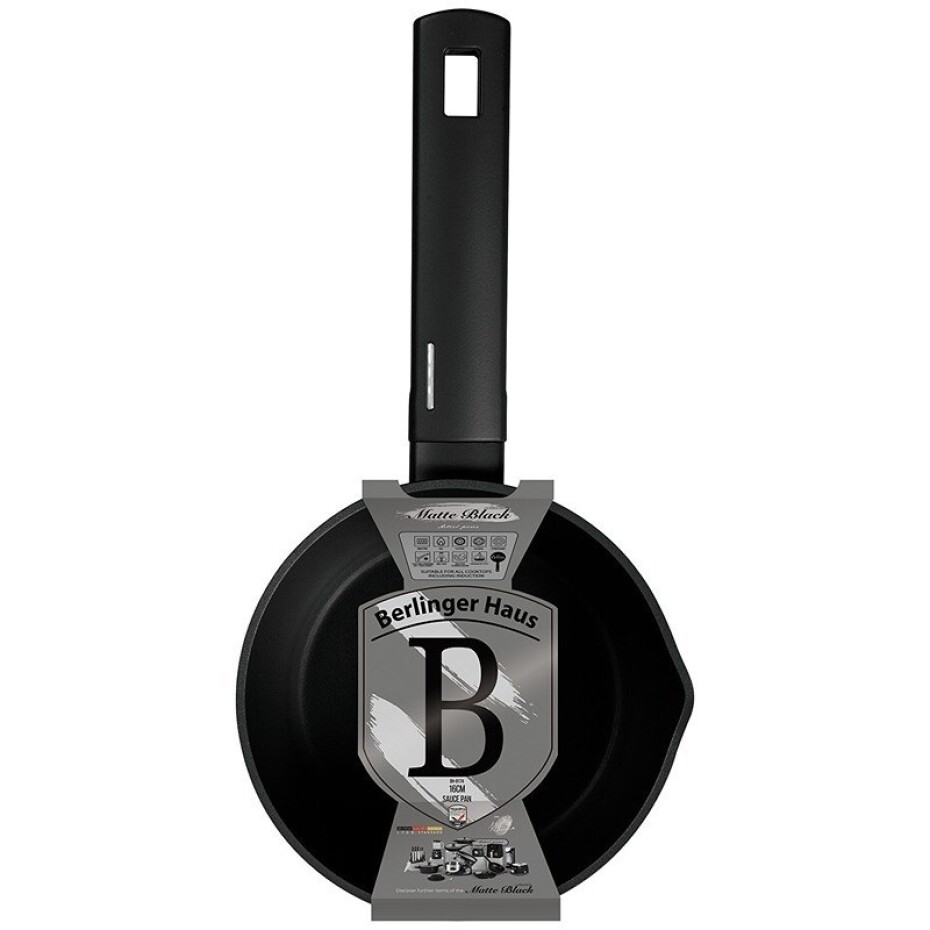 BERLINGERHAUS Rendlík s titanovým povrchem 16 cm Matte Black Collection BH-8174 - main (1)