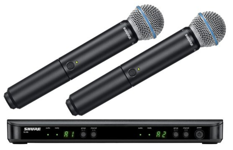 Shure BLX288E/B58 K3E 606 - 630 MHz - main (0)