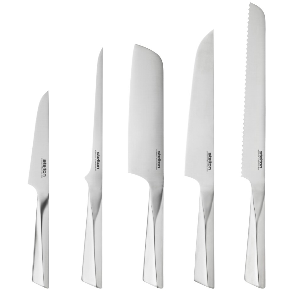 Nůž na chleba TRIGONO 25 cm, stříbrná, nerezová ocel, Stelton - main (4)