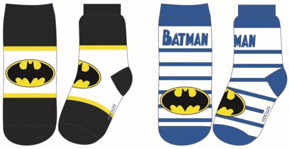 Batman - licence Chlapecké ponožky -  Batman 5234314, bílá Barva: Bílá, Velikost: 23-26 - main (0)