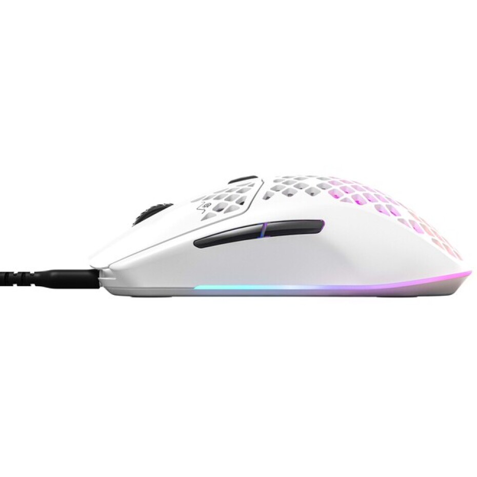 SteelSeries Aerox 3 (2022) herní myš bílá - main (4)