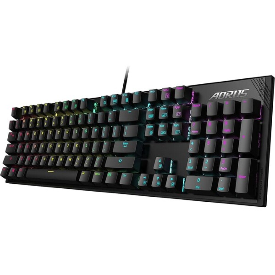 AORUS K1 herní mechanická klávesnice US černá - main (3)
