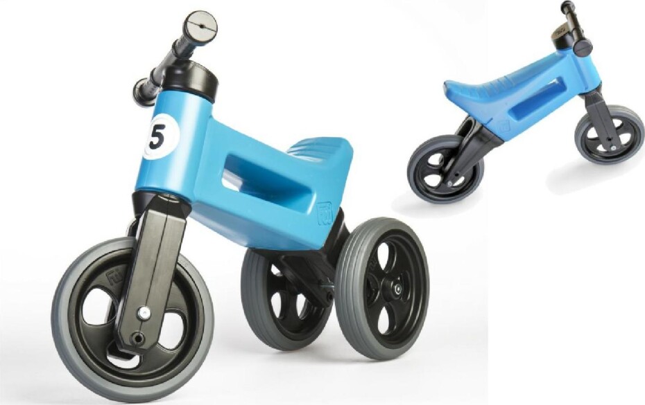 Odrážedlo FUNNY WHEELS NEW SPORT 2v1 modré - main (0)