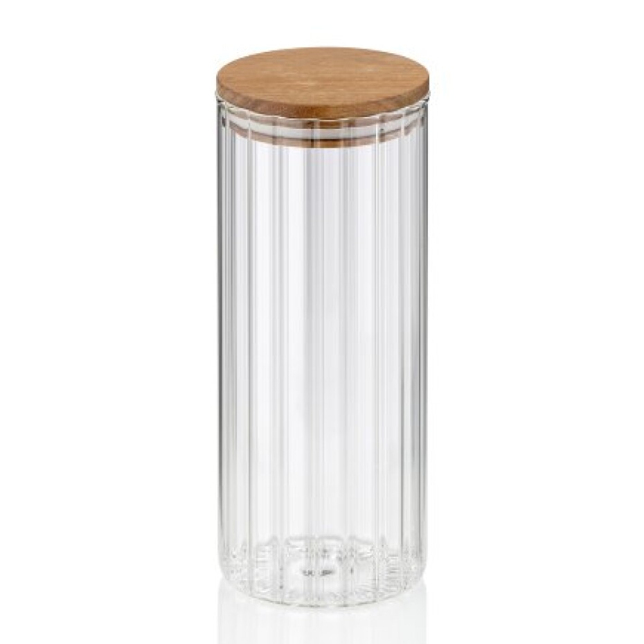 Zásobní dóza Dorothea sklo transparentní 22,5cm 9,0cm 1,1l KL-15284 - main (0)