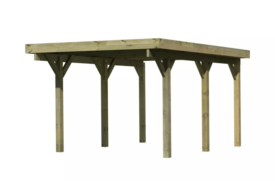 Carport KARIBU CLASSIC 1A 61577 LG3296 - main (1)