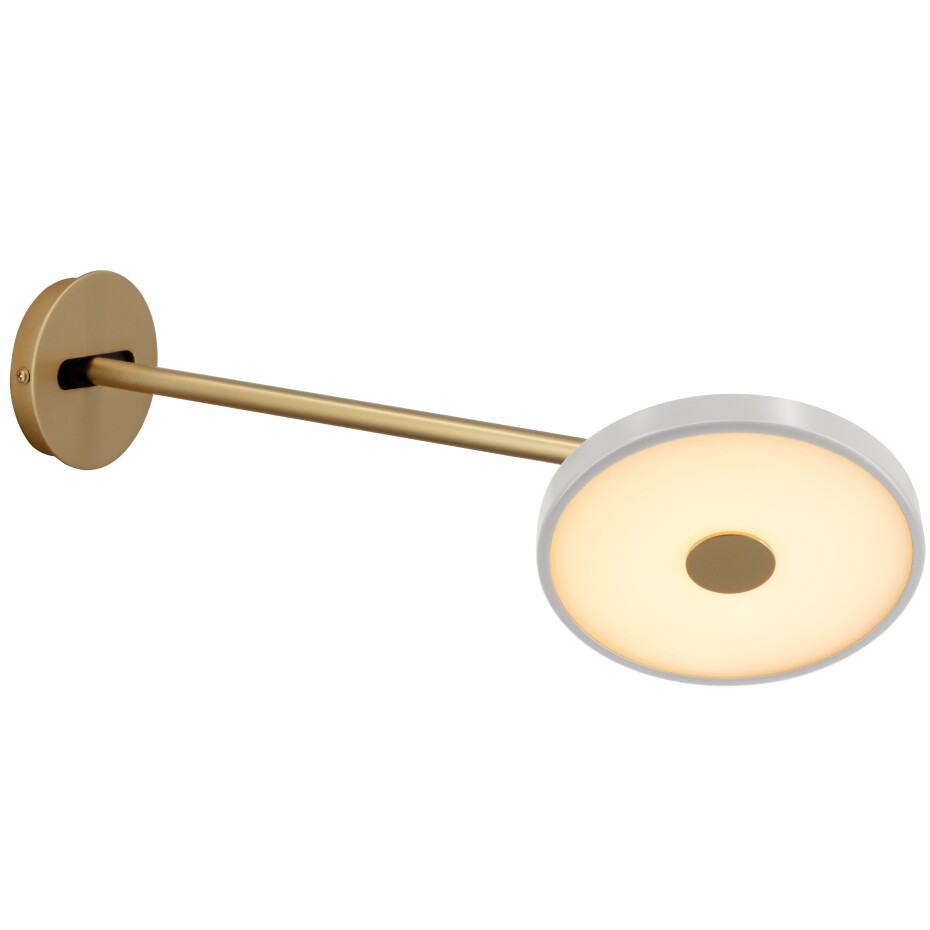 Nástěnná lampa ASTERIA 15 cm, šedá, hliník, Umage - main (5)