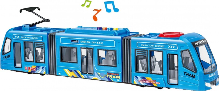 Tramvaj na setrvačník s efekty 42 cm - main (0)