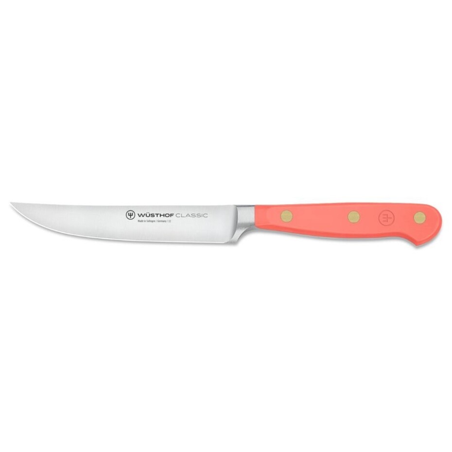 Steakový nůž CLASSIC COLOUR 12 cm, sada 4 ks, korálově broskvová, WÜSTHOF - main (4)