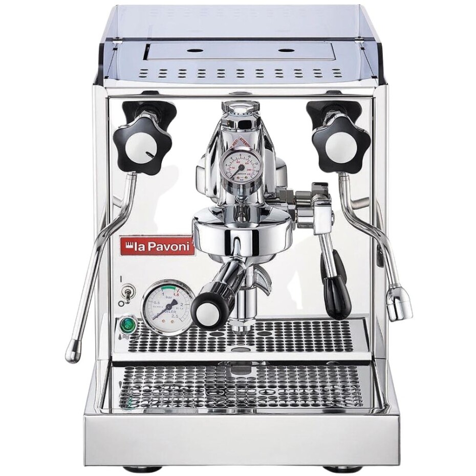 Pákový kávovar CELLINI CLASSIC, poloprofesionální, stříbrná, La Pavoni - main (1)