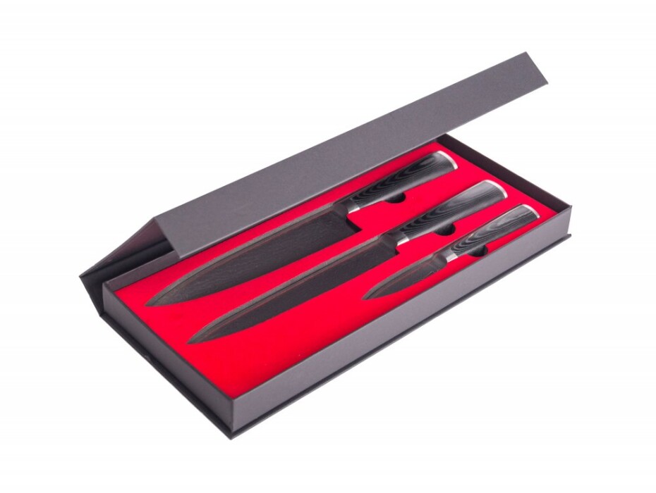G21 Sada nožů G21 Damascus Premium, Box, 3 ks G21-6002250 - main (2)