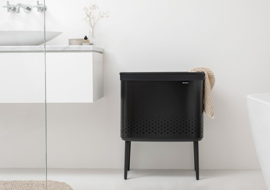 Koš na prádlo BO 60 l, černá, Brabantia - main (5)