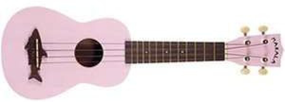 KALA Shark Soprano Ukulele Shell Pink - main (0)