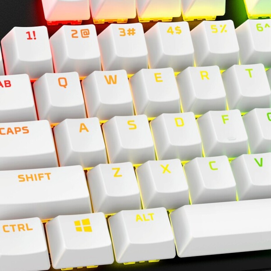 HyperX PBT klávesy bílé US - main (1)