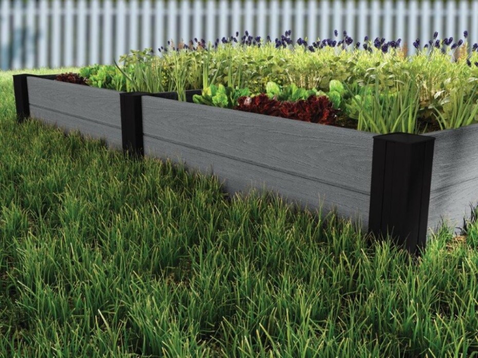 Keter Vyvýšený záhon Keter Vista Modular Garden Bed dvoubalení šedý KT-610334 - main (2)