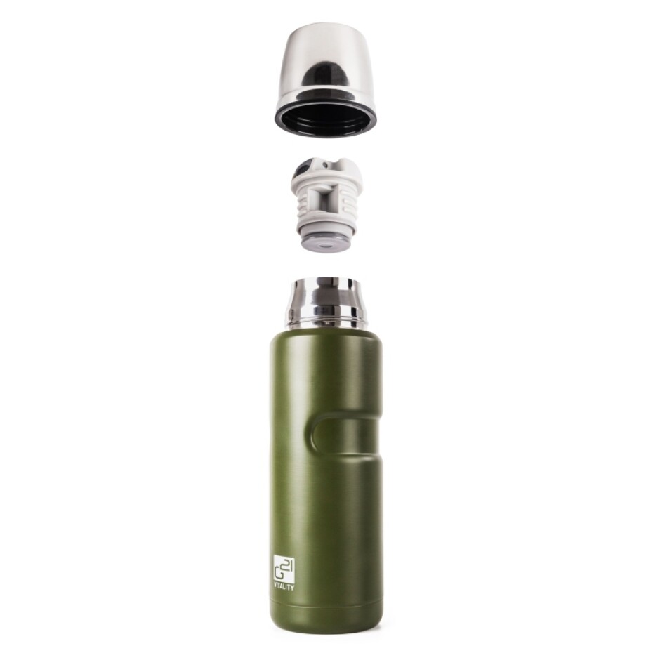 G21 Termoláhev G21 na pití, 500 ml, khaki zelená G21-60022402 - main (3)