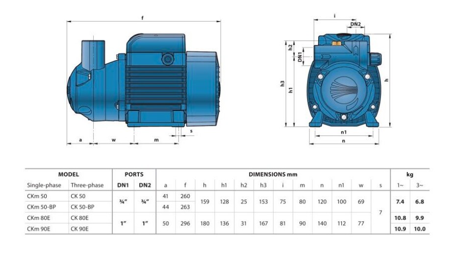 Pedrollo CKm 80 230V - main (2)