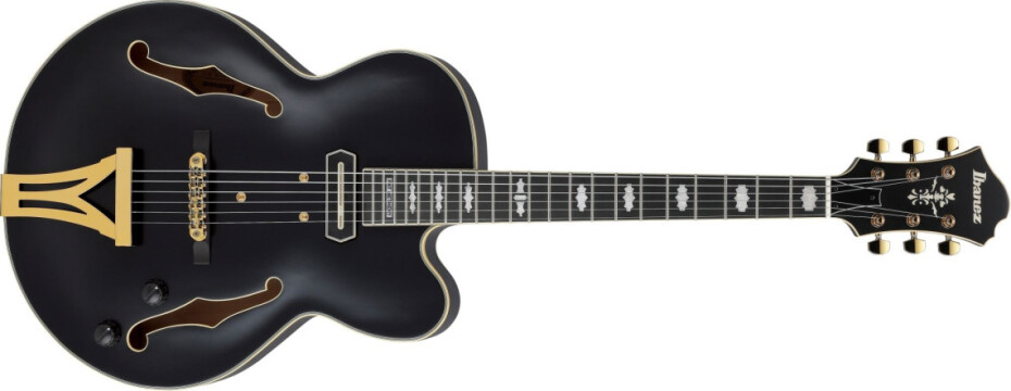Ibanez PM3C-BKL Pat Metheny Signature - Black Low Gloss - main (0)