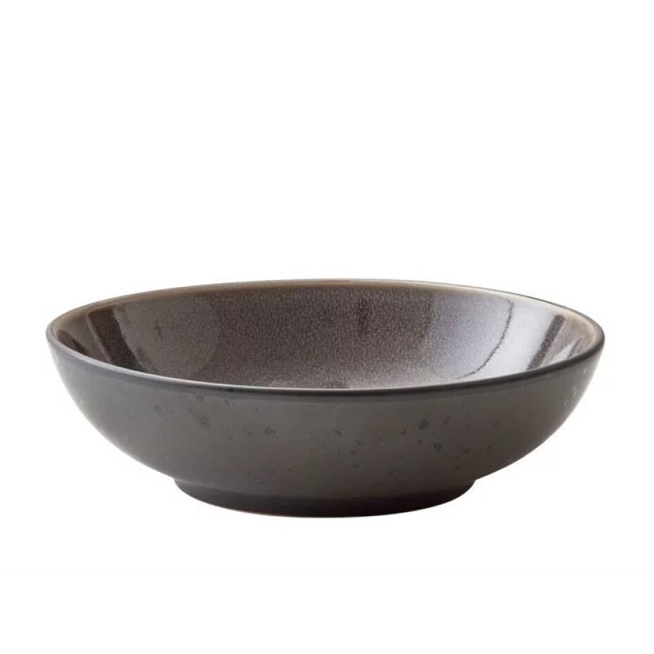 Jídelní miska 20 cm, černá / šedá, Bitz - main (0)