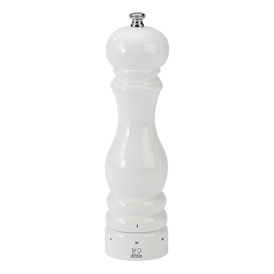 Mlýnek na sůl PARIS USELECT 22 cm, bílá, bukové dřevo, Peugeot - main (0)