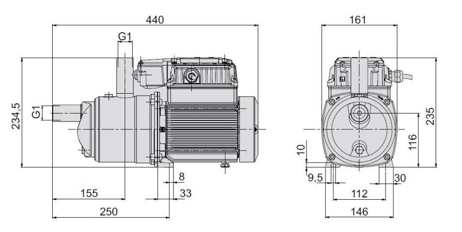 Čerpadlo Calpeda META 230V s frekvenčním měničem - main (2)