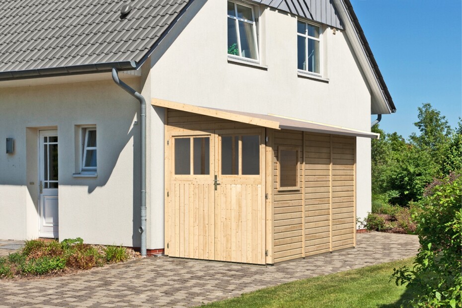 Dřevěný domek KARIBU WANDLITZ 3 (55256) natur LG2729 - main (3)