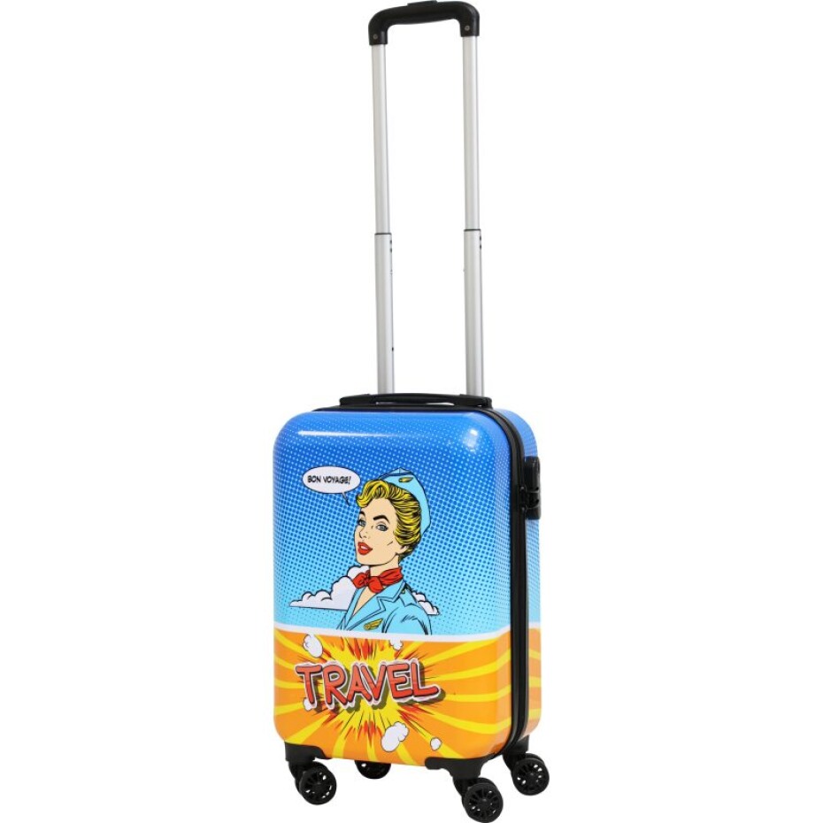 PROWORLD Příruční kufr do letadla na kolečkách 51 x 33 x 21,5 cm TRAVEL KO-FB5000320 - main (0)