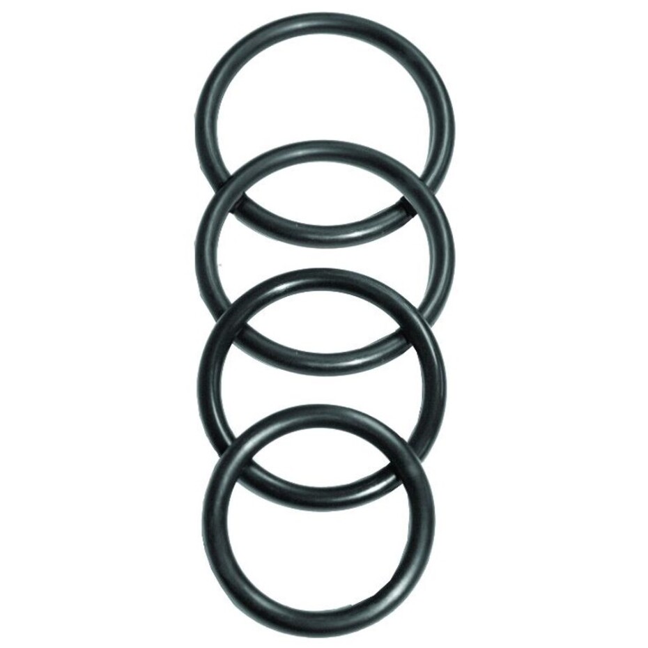 Sportsheets O-Rings Set 4 Assorted Sizes Black - main (0)
