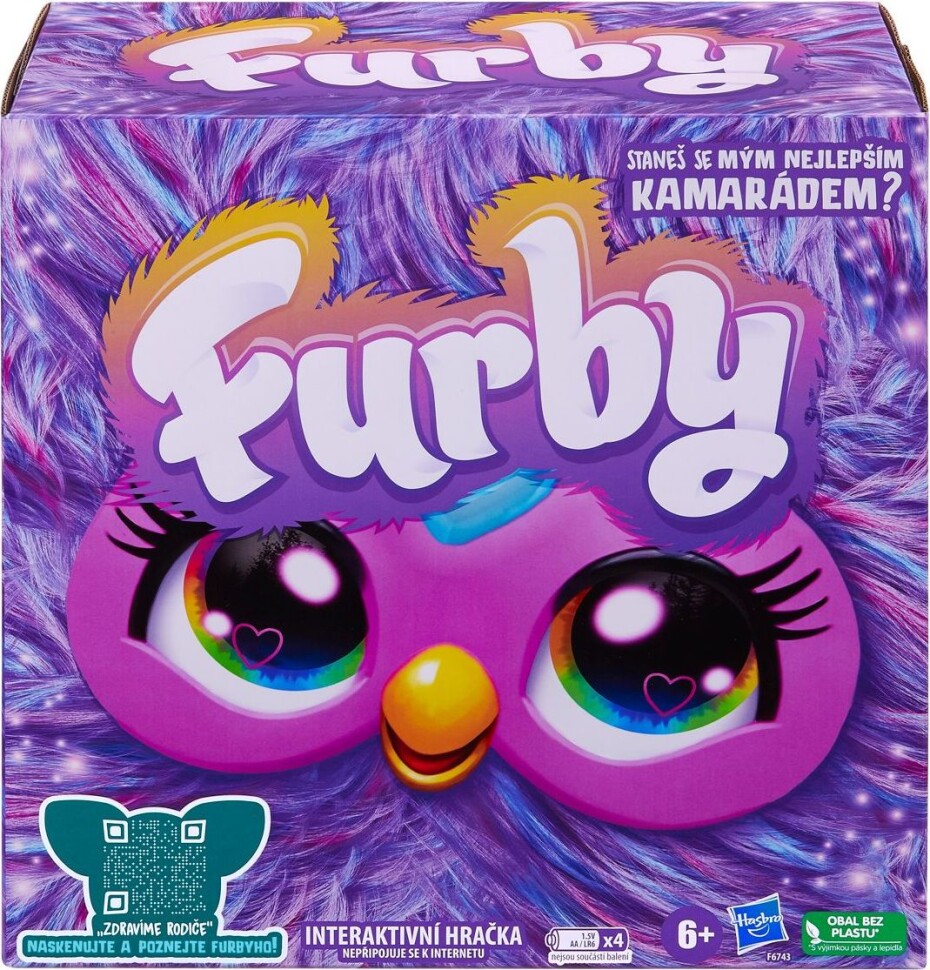 HASBRO - Furby fialový CZ verze - main (0)