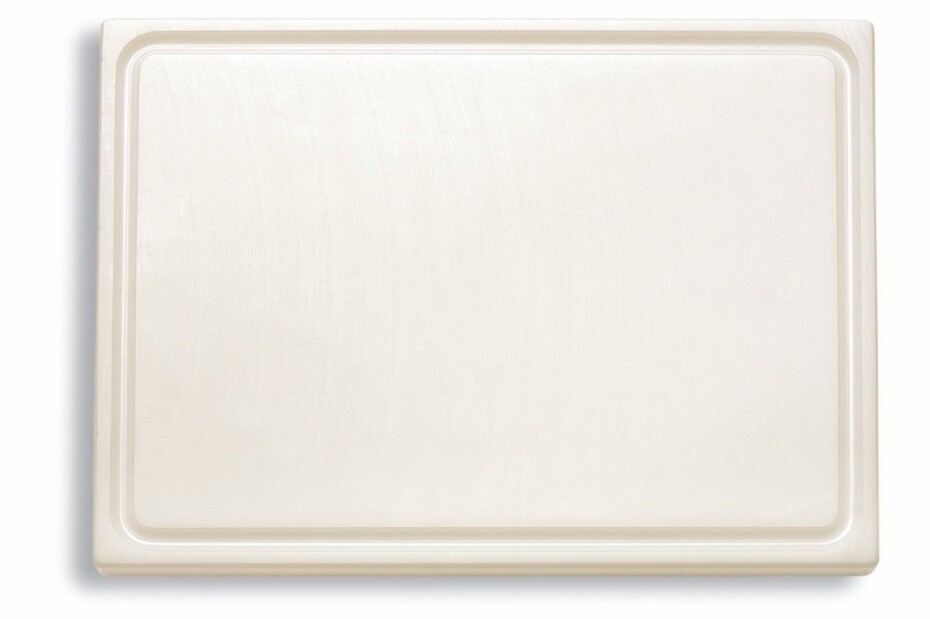 Prkénko na krájení 53 x 32,5 cm, bílá, plast, F.Dick - main (0)