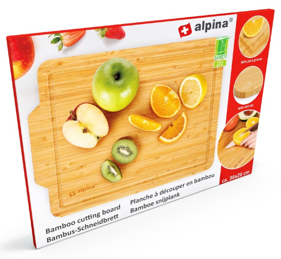 ALPINA Prkénko krájecí Bambus 36 x 26 cm ED-226977 - main (1)